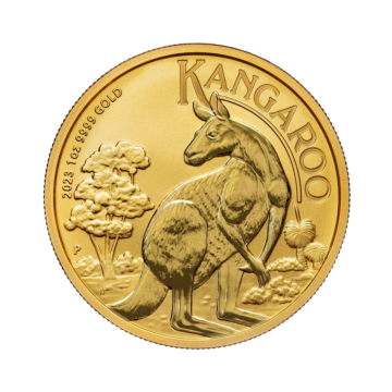 1 troy ounce gold coin Kangaroo 2023