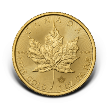1 troy ounce Gold Maple Leaf