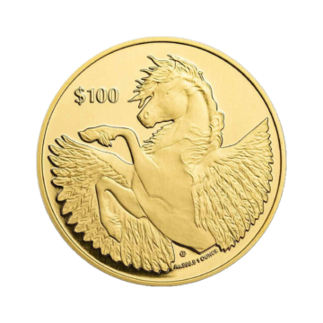 1 troy ounce golden coin Pegasus 2023