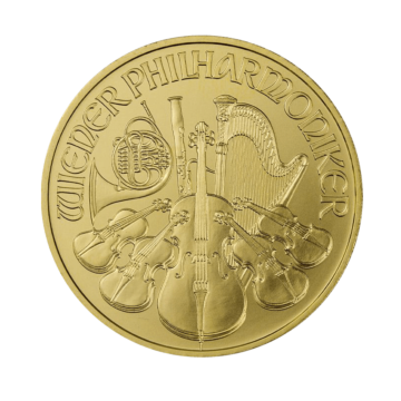 1 troy ounce gouden Wiener Philharmoniker 2024