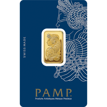 10 grams gold bar Pamp Suisse Fortuna