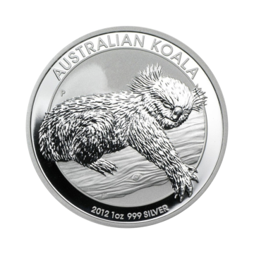 1 troy ounce zilver Koala munt 2012