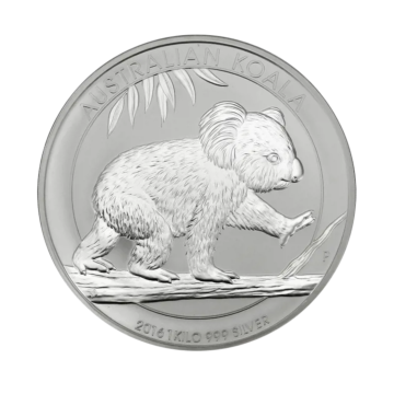 Koala munt 2016 zilver 1 kilo