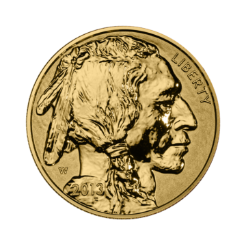 1 troy ounce gold coin American Buffalo 2013 proof