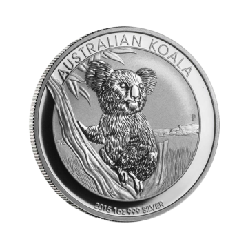 1 troy ounce zilver Koala munt 2015
