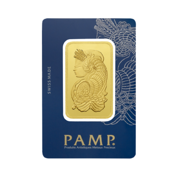 50 Gram goudbaar Pamp Suisse Lady Fortuna