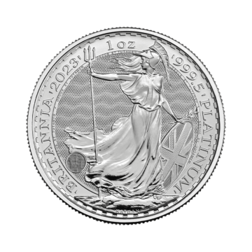 1 troy ounce platinum coin Britannia 2023