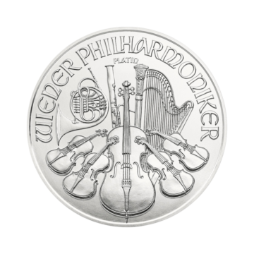 1 troy ounce platinum Philharmonic coin 2024