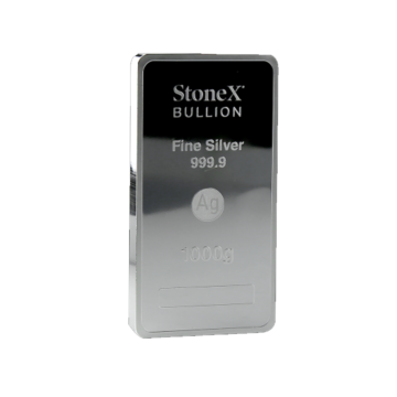 1 kilo zilveren muntbaar Stonex
