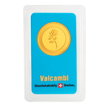 8 gram goud Valcambi munt