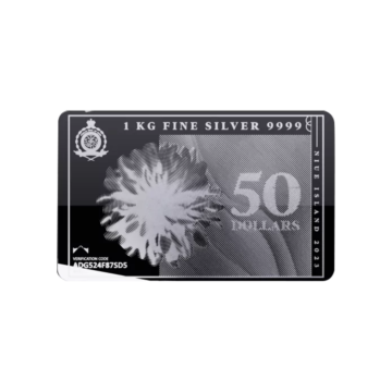 1 kilo silver coin bar Silvernote 2023