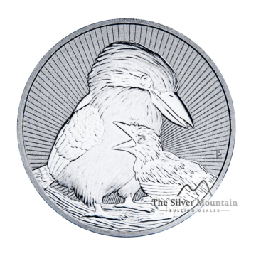 2 troy ounce silver coin Kookaburra 2020