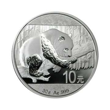 30 Gram zilveren munt Panda 2016