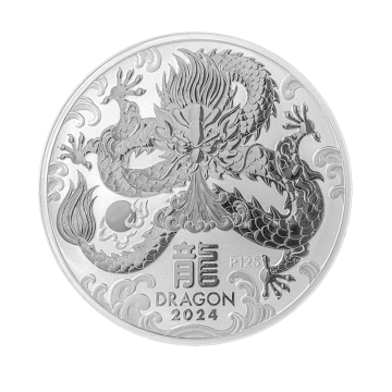 1 kilogram silver coin Lunar 2024