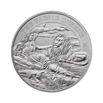 1 troy ounce zilveren munt St Helena Faerie Queene - Una & Lion 2024