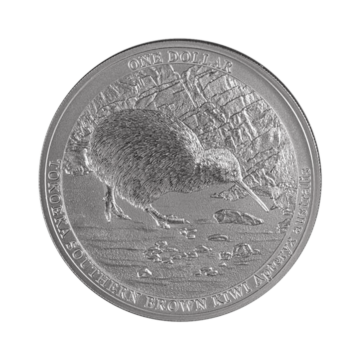 1 troy ounce zilveren Kiwi munt 2023 specimen