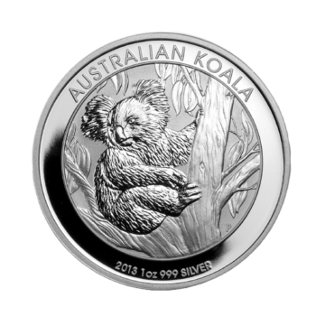 1 Troy ounce zilveren munt Koala 2013