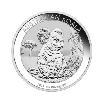 1 troy ounce silver Koala coin 2017