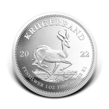 1 troy ounce silver coin Krugerrand Proof