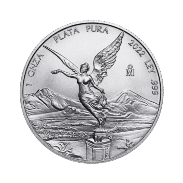 1 troy ounce silver coin Mexican Libertad