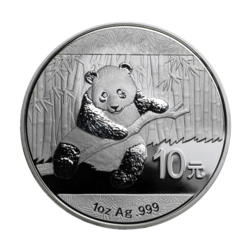 1 troy ounce zilveren munt Panda 2014