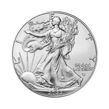 1 troy ounce zilveren munt Silver Eagle 2023