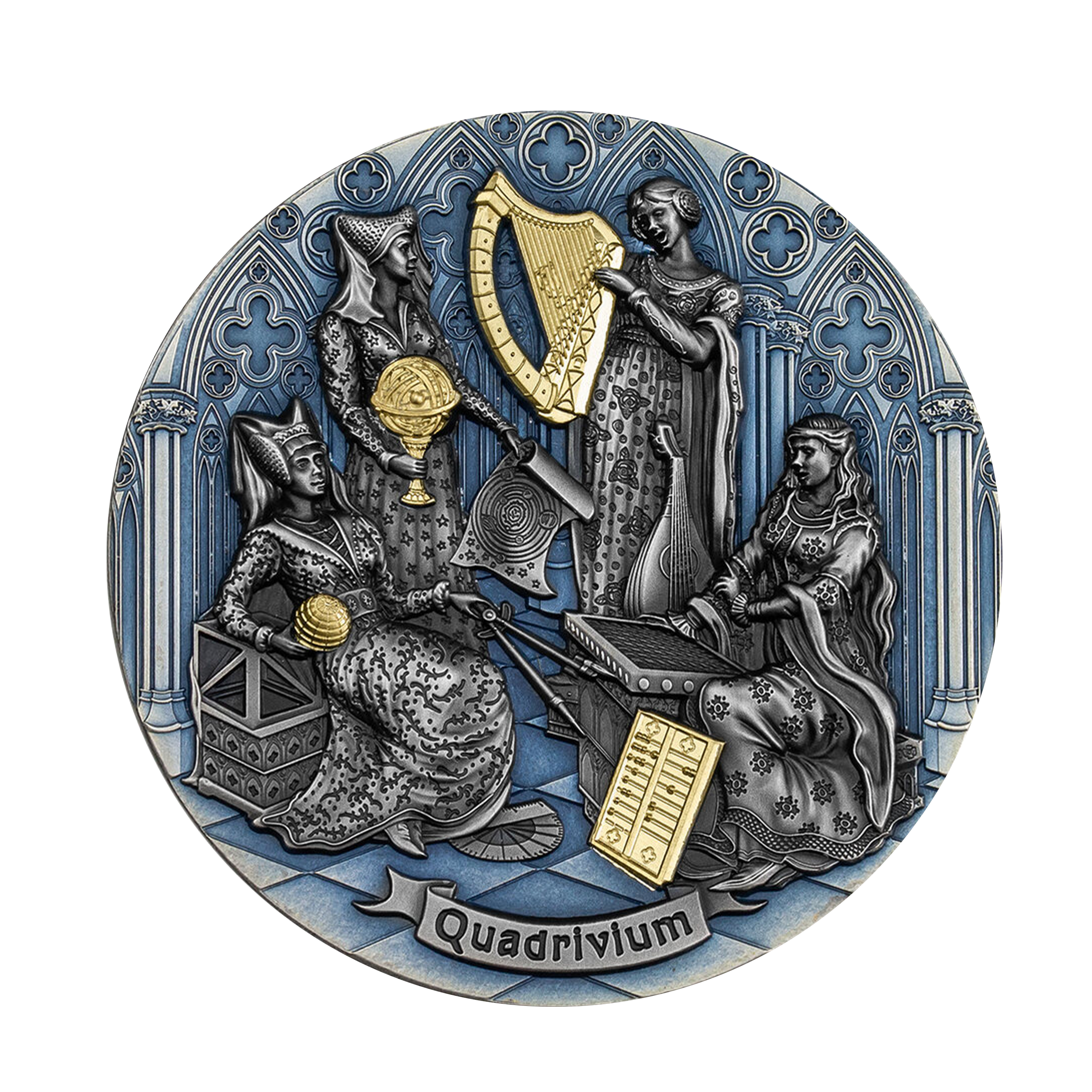 TRiNiDAD【ROME KARI2】 トリニダード　ロメカリ2 2-troy-ounce-zilveren-munt-