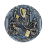 2 troy ounce zilveren munt Quadrivium 2022 voorkant