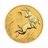 1/10 troy ounce gouden munt Lunar 2023 voorkant