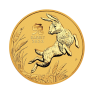 2 troy ounce gouden munt Lunar 2023 voorkant