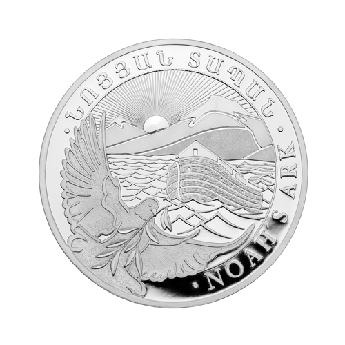 1/2 troy ounce zilveren munt Noah's Ark 2023 voorkant