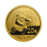 1/20 troy ounce gold coin Panda front