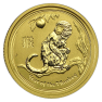 1/10 troy ounce gouden Lunar munt 2001 voorkant