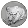 10 troy ounce zilveren Koala munt 2010 voorkant