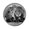1 troy ounce zilveren munt Panda 2010 voorkant