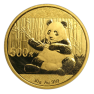 30 Gram gouden Panda munten 2017 voorkant