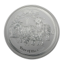 10 troy ounce zilver Lunar munt 2015 - jaar van de geit voorkant
