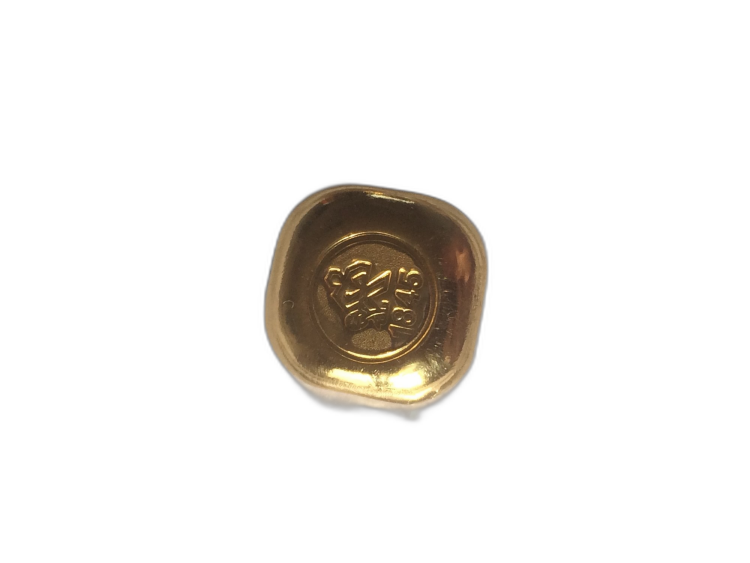 Goudklompje 10 gram Heimerle &amp; Meule voorkant