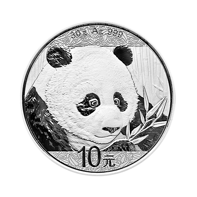 30gramssilvercoinPanda2018
