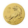 1 Troy ounce gouden munt Lunar 2022 voorkant