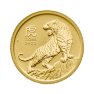 1/4 Troy ounce gold coin Lunar 2022 front