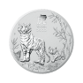 1 troy ounce zilveren Lunar Year of the Tiger 2022 voorkant