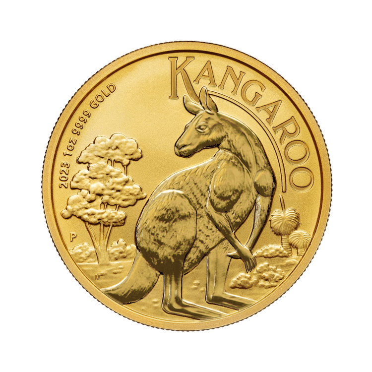 1 troy ounce gold coin Kangaroo 2023