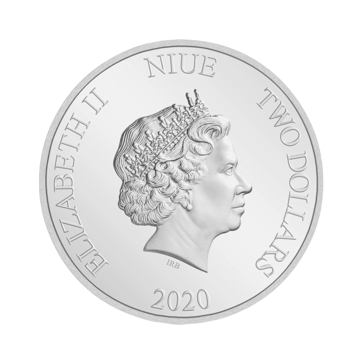1 troy ounce zilveren munt Disney Mickey Mouse - it's time to be the best 2020 Proof voorkant