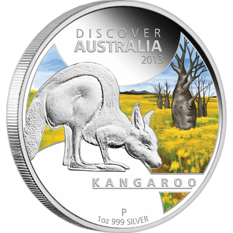 Complete Set Discover Australia by Perth Mint back