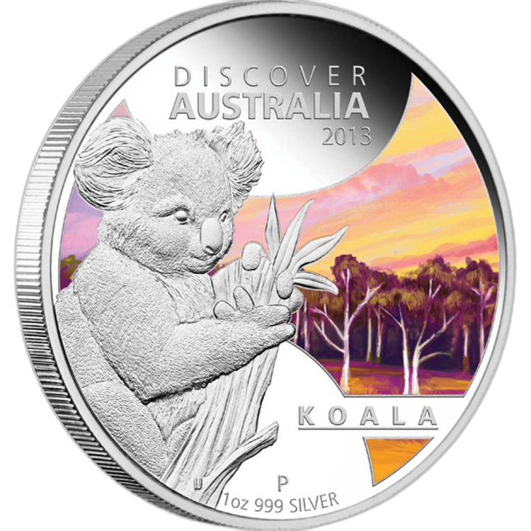 Complete Set Discover Australia by Perth Mint angle 1