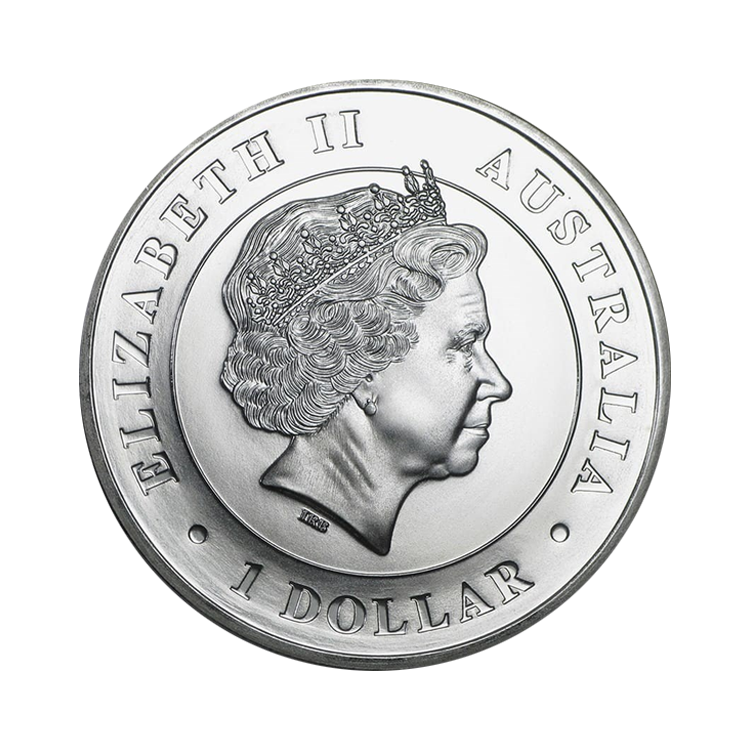 1 Troy ounce silver Funnelweb Spider 2015 back