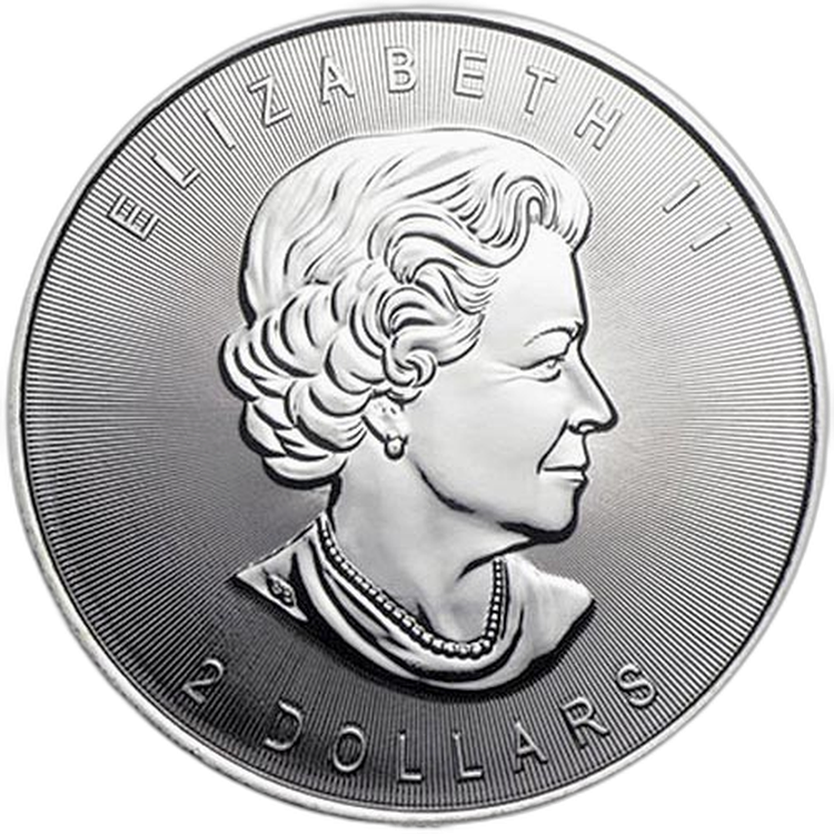 Half troy ounce silver Bald Eagle 2015 back