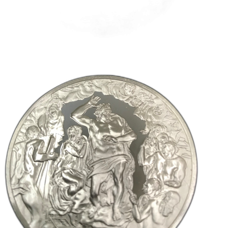100 Grootste Meesterwerken in Sterling zilver - Franklin mint set perspectief 2