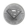 1 Troy ounce zilveren Superman munt 2016 voorkant
